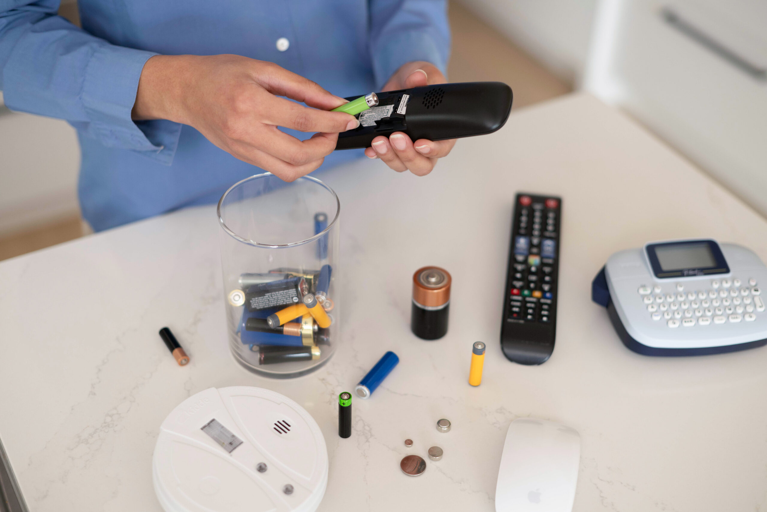 household items with single-use batteries