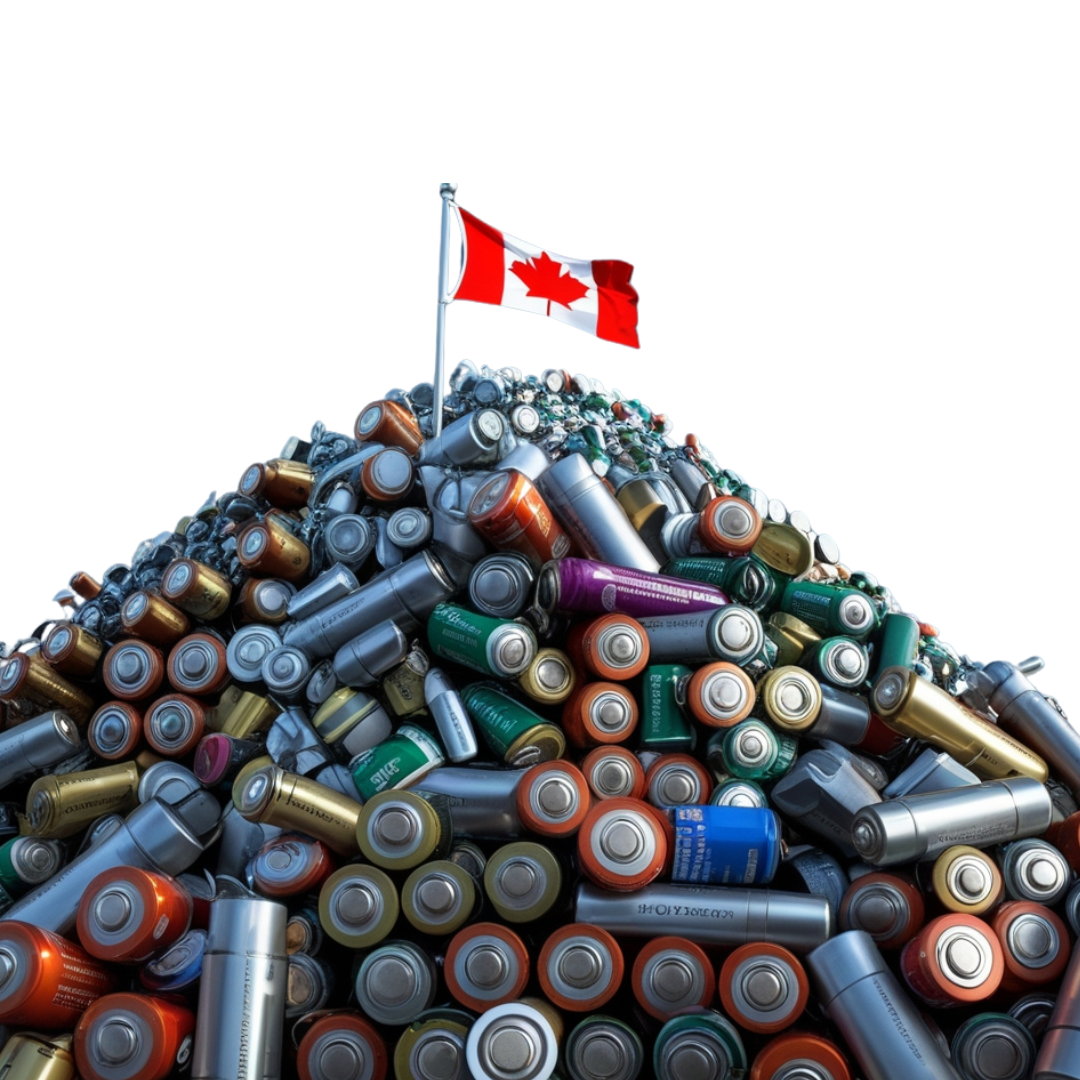 Canadians Recycled Over 6.8 Million KG of Batteries in 2024