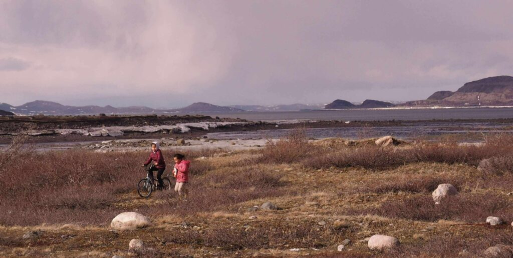 Kuujjuaq The beautiful landscape of Tasiujaq, Quebec.