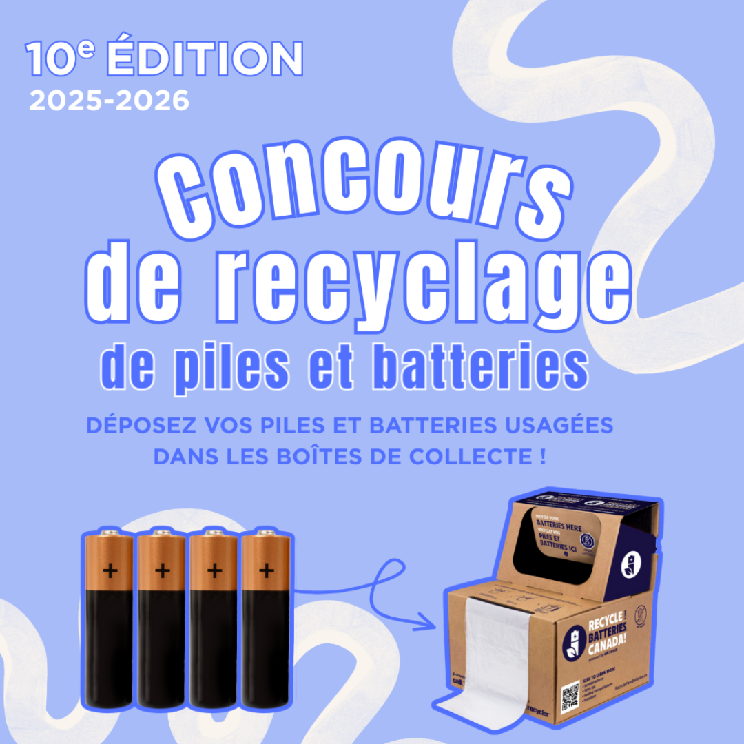 poster 10th edition ENJEU's battery recycling contest