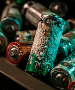corroded batteries
