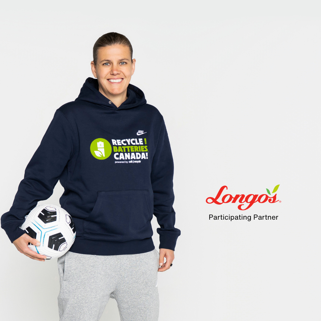 Meet Christine Sinclair and Recycle Your Batteries at Longo’s Bathurst